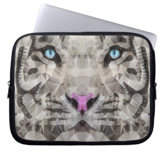 Funda Para Portátil tigre blanco