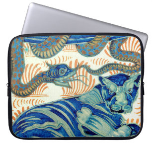 Funda Para Portátil Tigre de Guillermo De Morgan The y la serpiente