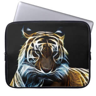 Funda Para Portátil Tigre del fractal