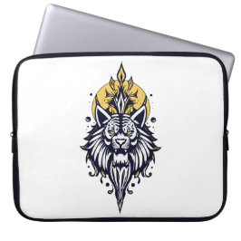 Funda Para Portátil tigre gracioso