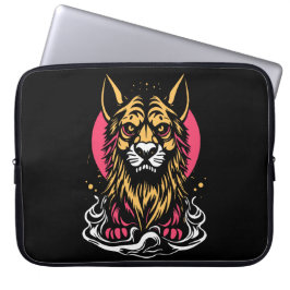 Funda Para Portátil tigre gracioso