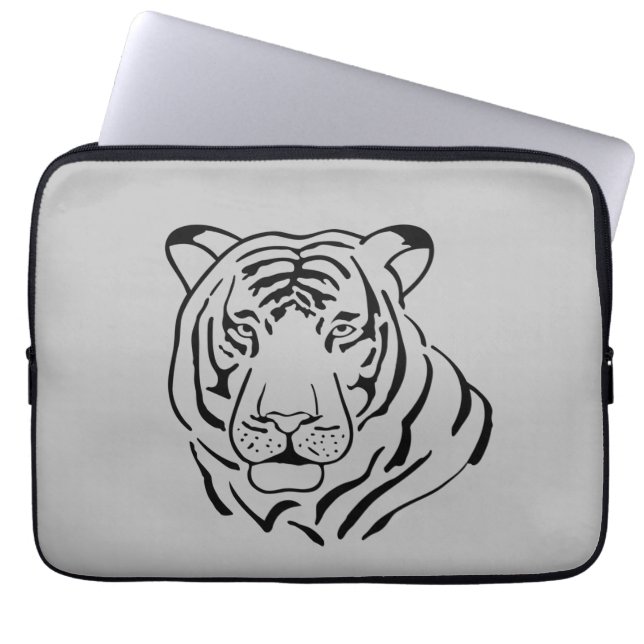 Funda Para Portátil Tigre Gratiffi (Frente)