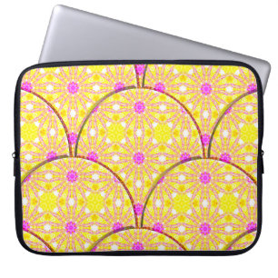 Funda Para Portátil Tilesabstracto de patrón colorido y sin costura,
