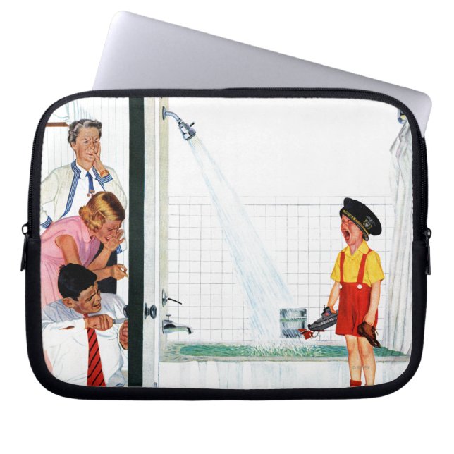 Funda Para Portátil Tina que desborda (Frente)