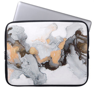 Funda Para Portátil Tinta abstracta y fondo acrílico. Tendencia 2018. 