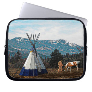 Funda Para Portátil Tipi - Campamento de Invierno