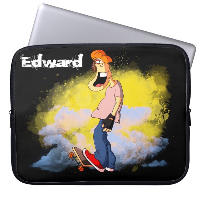 Funda Para Portátil Tipo de Skateboarding (Frente)