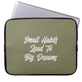 Funda Para Portátil Tipografía de Guay Inspiradora cita texto masculin