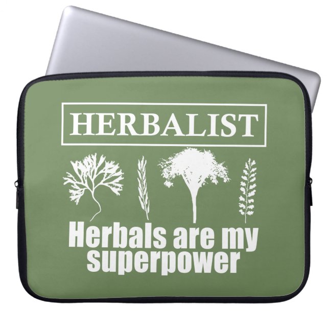 Funda Para Portátil Tipos de herbarios (Frente)