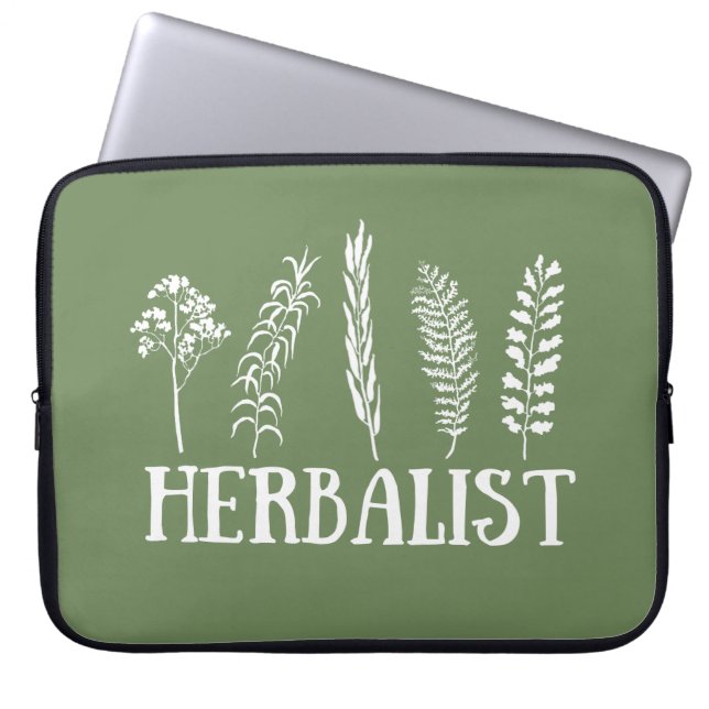 Funda Para Portátil Tipos de herbarios (Frente)