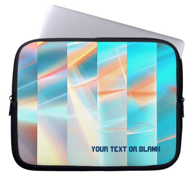 Funda Para Portátil Tiras de atardecer (Frente)