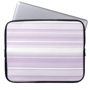 Funda Para Portátil Tiras púrpura silvestres