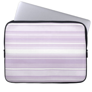 Funda Para Portátil Tiras púrpura silvestres