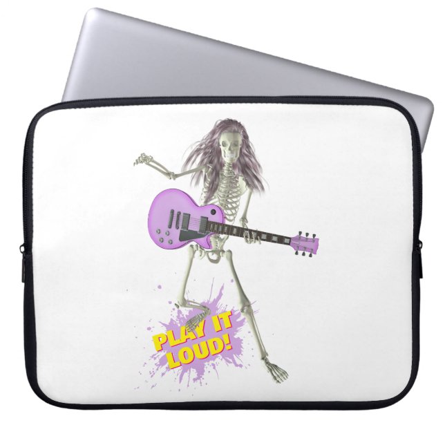 Funda Para Portátil ¡Tócalo Fuerte! (Frente)