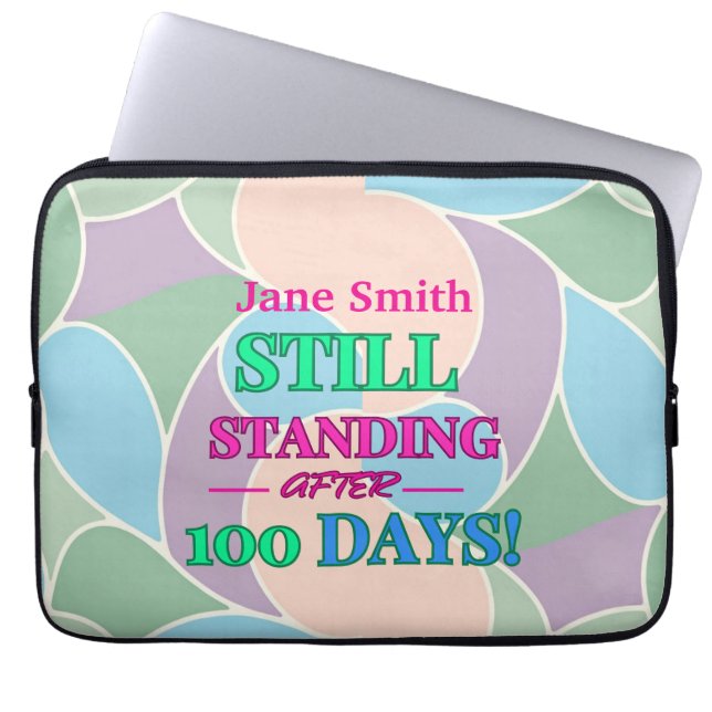 Funda Para Portátil Todavía en pie después de 100 días (Frente)