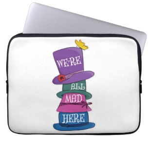 Funda Para Portátil Todos estamos locos por el odio hacia Alicia en el