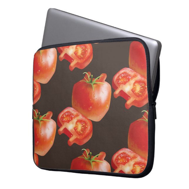 Funda Para Portátil Tomate fresco (Anverso izquierdo)