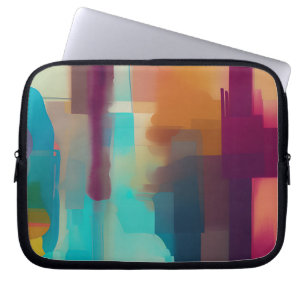 Funda Para Portátil Tono retro colorido mezcla 