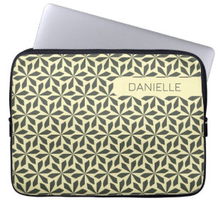 Funda Para Portátil tonos de arena patrón abstracto