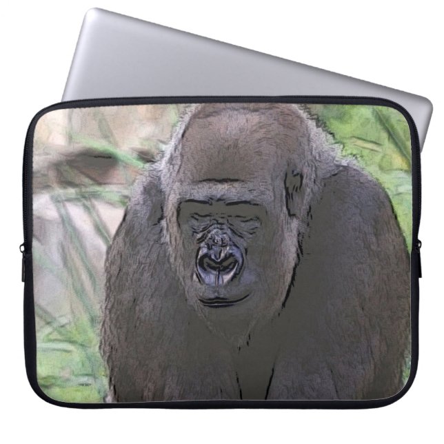Funda Para Portátil toony Gorilla (Frente)
