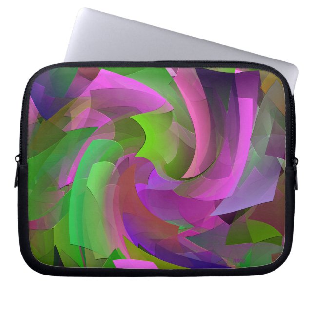 Funda Para Portátil Torbellino de primavera...... (Frente)