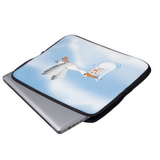 Funda Para Portátil Tormenta cargando bebé recién nacido