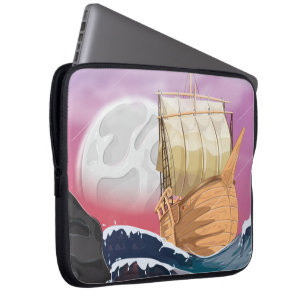 Funda Para Portátil Tormenta oceánica
