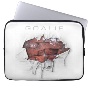 Funda Para Portátil Torn Brick Wall Goalie (hockey)