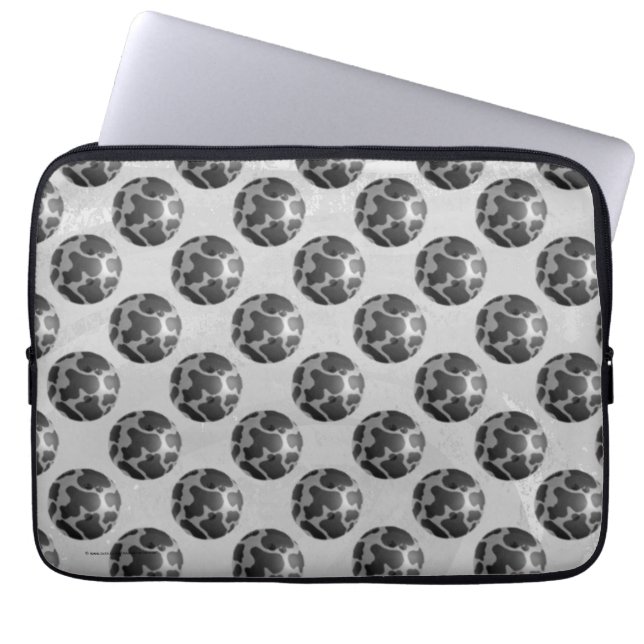 Funda Para Portátil Toro gris bola de boliche (Frente)