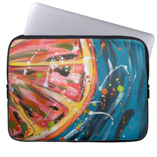 Funda Para Portátil Toronja Fruta Vibrante Arte