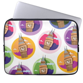 Funda Para Portátil Torre del Reloj Big Ben Westminster