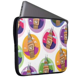 Funda Para Portátil Torre del Reloj Big Ben Westminster