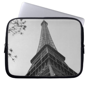 Funda Para Portátil Torre Eiffel b/w