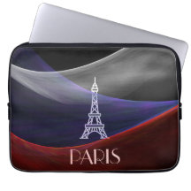 Torre Eiffel París bandera azul blanca roja negra