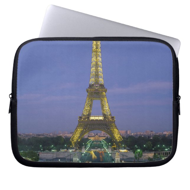 Funda Para Portátil Torre Eiffel, París, Francia 2 (Frente)
