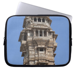 Funda Para Portátil Torre Victoria en el Fuerte Chittorgarh, India