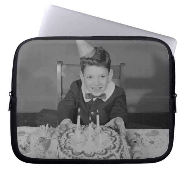 Funda Para Portátil Torta de cumpleaños (Frente)
