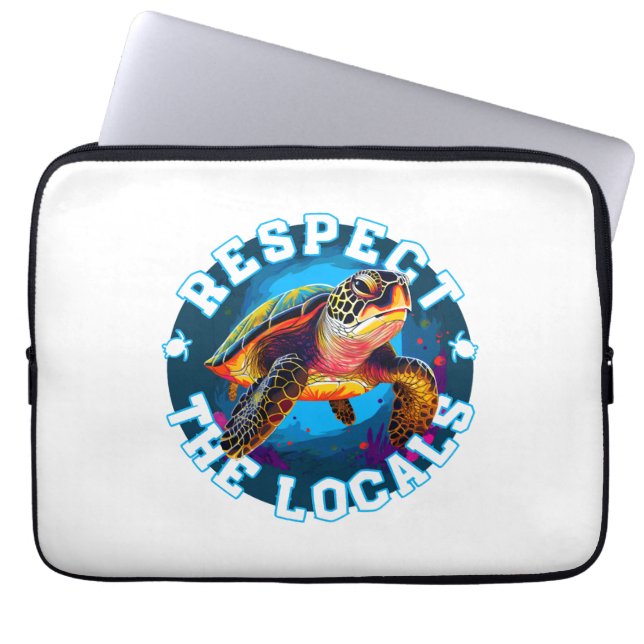 Funda Para Portátil ¡Tortuga 001 Shell Sí! (Frente)