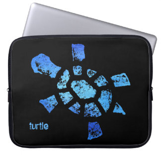 Funda Para Portátil Tortuga del agua azul 15"