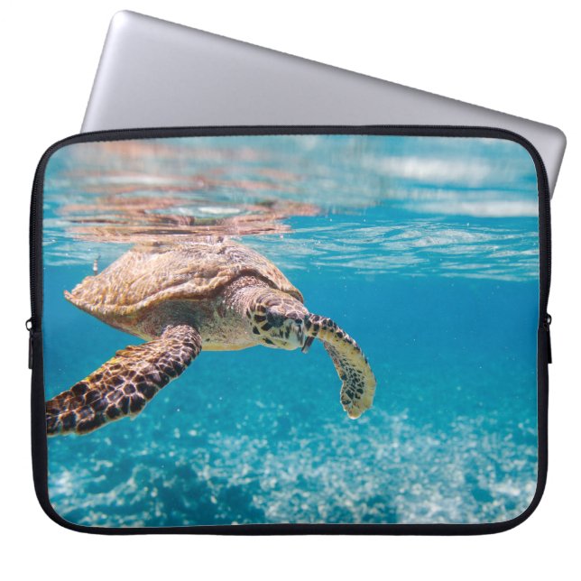 Funda Para Portátil Tortuga marina (Frente)