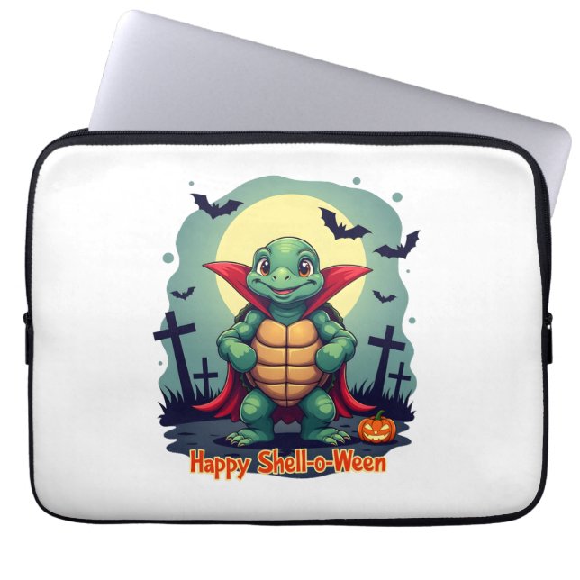 Funda Para Portátil Tortuga Shell-o-Ween (Frente)