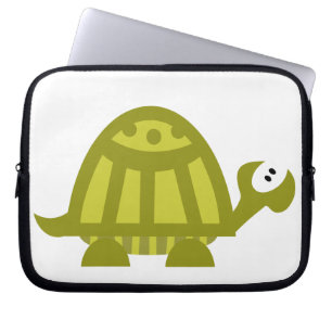Funda Para Portátil Tortuga verde