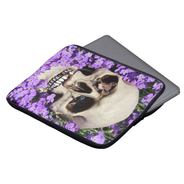 Funda Para Portátil Totenkopf - Gótico / Gerätehülle (Superior anverso)