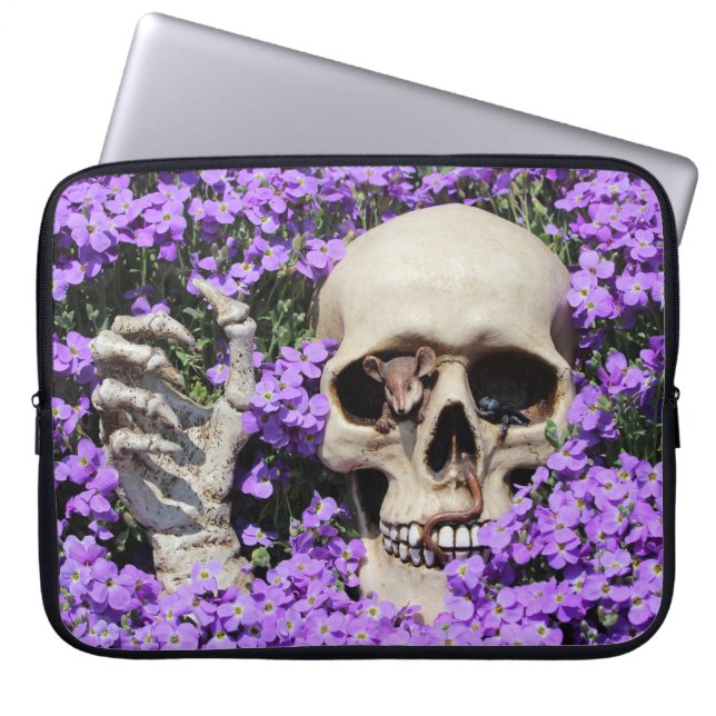 Funda Para Portátil Totenkopf - Gótico / Gerätehülle (Frente)