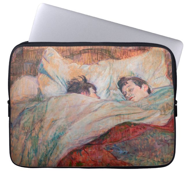 Funda Para Portátil Toulouse-Lautrec - La cama (Frente)