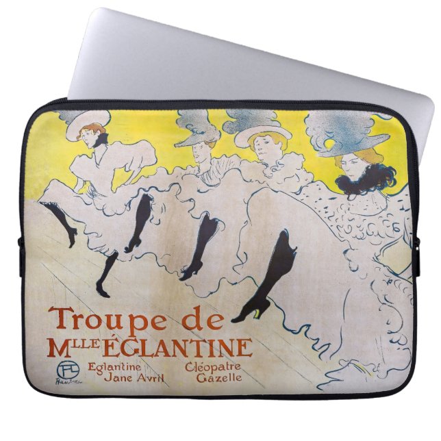 Funda Para Portátil Toulouse-Lautrec - Troupe de Mlle Eglantine (Frente)