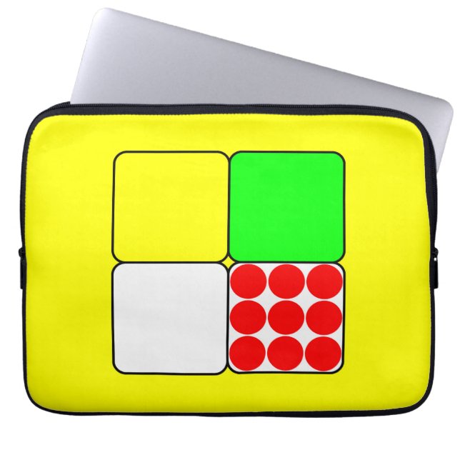 Funda Para Portátil Tour de France Jerseys 3 Amarillo (Frente)