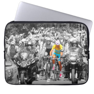Funda Para Portátil Tour de Francia Jersey Amarillo Pelotón Carrera de