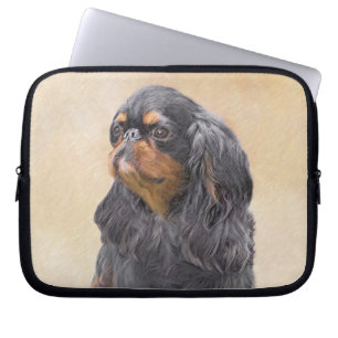 Funda Para Portátil Toy English Spaniel Pintura Original Arte Animal