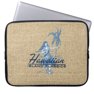 Funda Para Portátil Tradewinds Hawaiian Hula Chica Neoprene Wetsuit